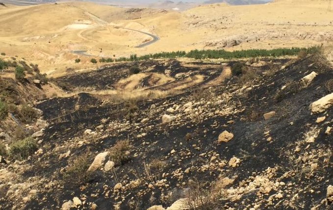 Süryani yerleşim yerlerinde peşpeşe yangınlar